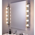 armoire salle de bain avec miroir et eclairage