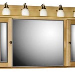 armoire salle de bain avec miroir et eclairage