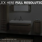 armoire salle de bain design