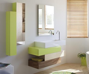 armoire salle de bain design