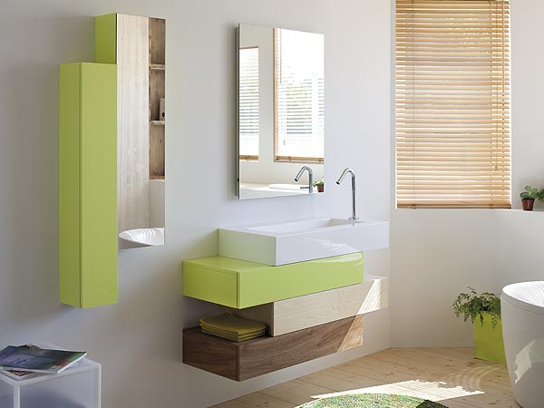 armoire salle de bain design