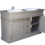 armoire salle de bain en pin