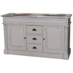 armoire salle de bain en pin