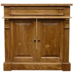 armoire salle de bain en pin