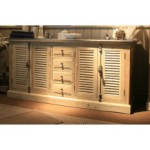 armoire salle de bain en pin