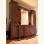 armoire salle de bain polyester