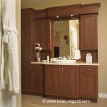 armoire salle de bain polyester