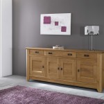 buffet bas chene massif