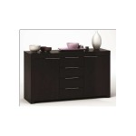 buffet bas wenge noir