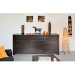 buffet bas wenge noir