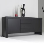 buffet bas wenge noir