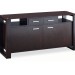 buffet bas wenge noir