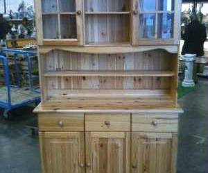 buffet de cuisine en pin d'occasion