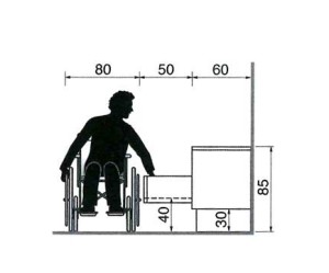 chaise de cuisine pour handicape