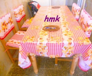 chaise de cuisine tissu