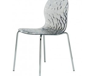 chaise de cuisine transparente