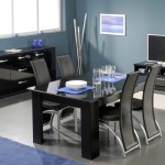 chaises de salle a manger glossy