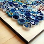 corbeille en papier enroule