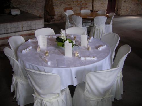 housse de chaise mariage