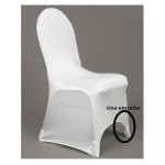 housse de chaise mariage lycra