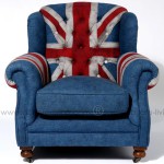 housse de chaise union jack