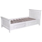 lit une personne bois