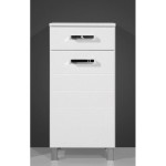 meuble bas salle de bain blanc