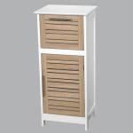 meuble bas salle de bain blanc