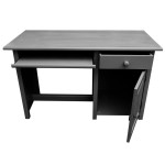 meuble de bureau gris