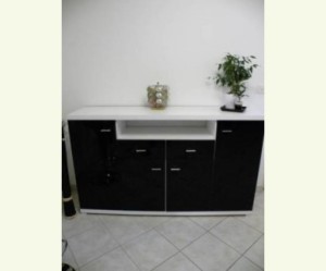 meuble de cuisine noir