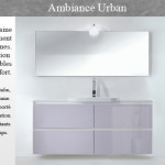 meuble de salle de bain contemporain haut de gamme