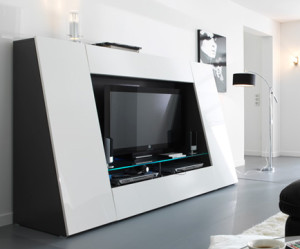 meuble haut tv mobilier