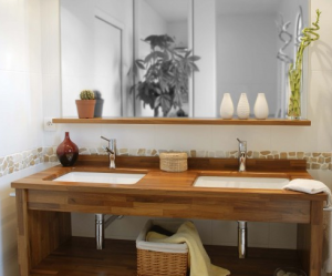 meuble salle de bain zen pas cher