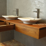 meuble vasque suspendu