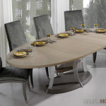 table a manger ovale extensible