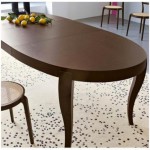 table a manger ovale extensible