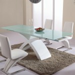 table a manger verre design