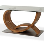 table a manger verre design