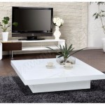 table basse blanche pas cher