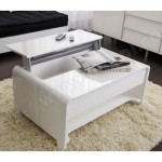 table basse blanche pas cher