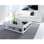table basse blanche pas cher