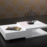 table basse blanche pas cher