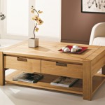 table basse design bois