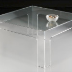 table basse plexiglas