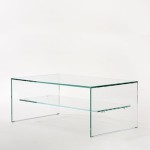 table basse verre trempe
