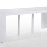 table console depliable