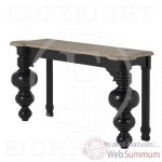 table console rustique