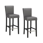 table de bar et chaises hautes