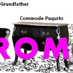 table de chevet baroque d'occasion