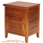 table de chevet en bois